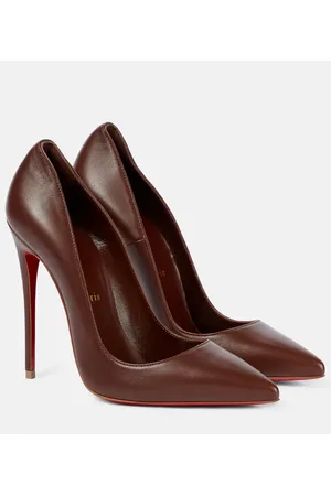 Christian Louboutin So Kate 120 leather pumps
