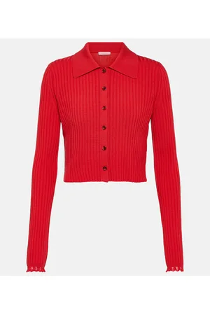 Chloé ChloÃ© Rib-knit wool cardigan