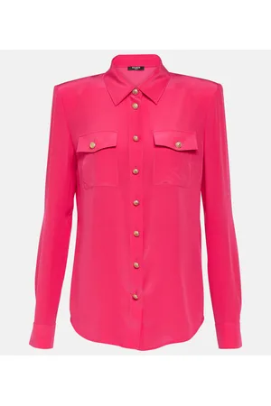 Balmain Silk crÃªpe de chine shirt