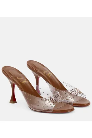 Christian Louboutin Nudes Degramule embellished mules
