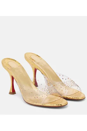 Christian Louboutin Degramule 85 embellished mules