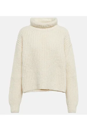 Loro Piana Ribbed cashmere turtleneck sweater