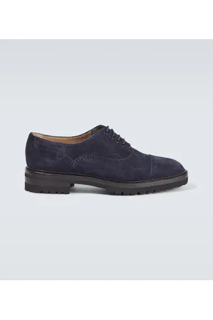Manolo Blahnik Norton suede brogues