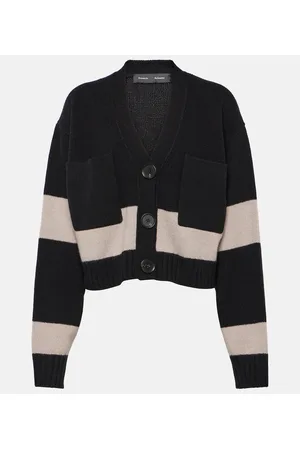 Proenza Schouler Sofia wool and cashmere cropped cardigan