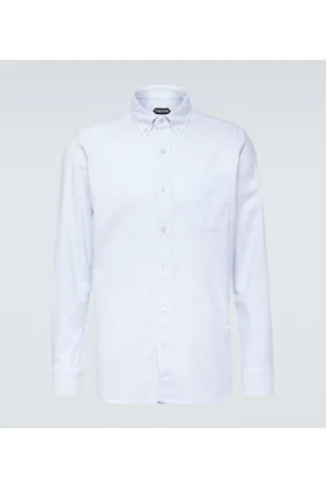 Tom Ford Striped cotton poplin shirt