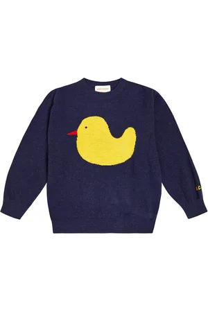 Bobo Choses Intarsia wool-blend sweater