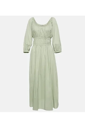 ASCENO Andros cotton midi dress