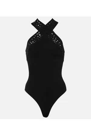 Alaïa AlaÃ¯a Vienne halterneck bodysuit