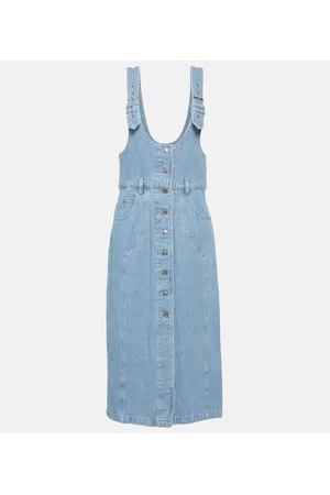 Marant Etoile Filipine denim midi dress