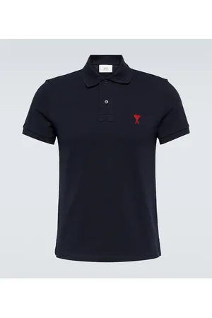 Ami Ami De CÅur cotton piquÃ© polo shirt