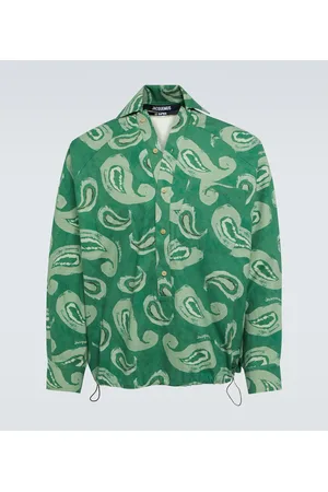 Jacquemus La Chemise Simon paisley cotton shirt
