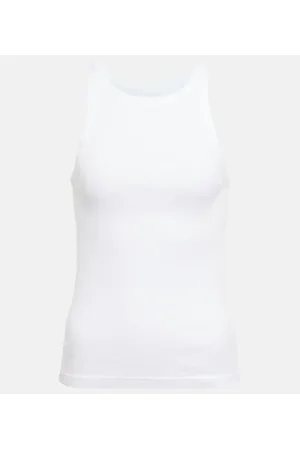 NILI LOTAN Jennifer rib-knit tank top