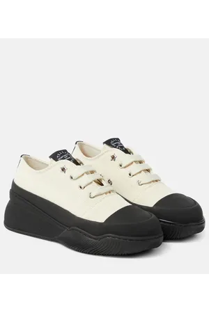 Stella McCartney Loop canvas platform sneakers