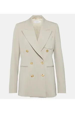 Max Mara Reale wool gabardine blazer