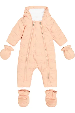 Chloé ChloÃ© Kids Baby embroidered snowsuit