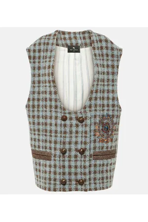 Etro Wool-blend vest
