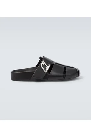 Christian Louboutin Abubizz leather slippers