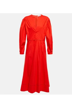 Proenza Schouler White Label cotton poplin midi dress