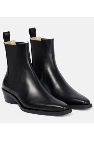 Proenza Schouler Bronco leather ankle boots