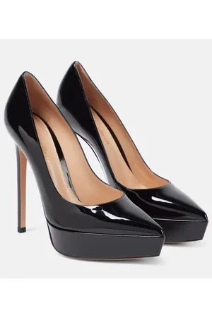 Gianvito Rossi Patent leather platform pumps