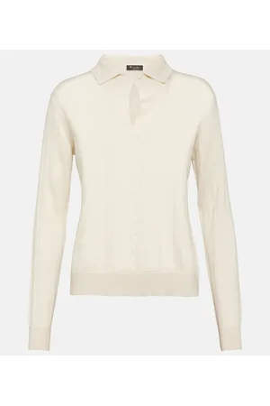 Loro Piana Cashmere polo sweater