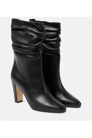 Manolo Blahnik Calasso leather ankle boots
