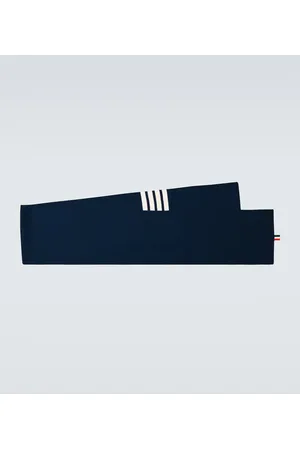 Thom Browne 4-Bar cashmere scarf