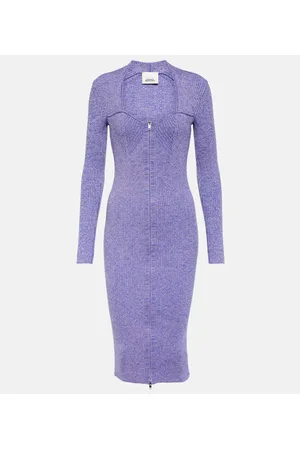 Isabel Marant Zael wool-blend midi dress