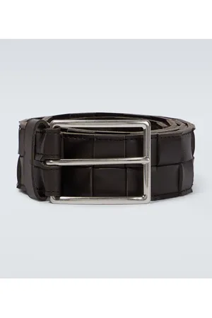 Bottega Veneta Maxi Intreccio leather belt