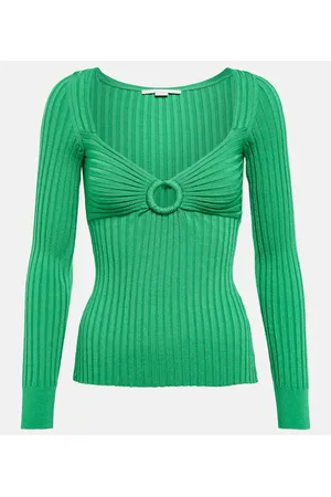 Stella McCartney Ribbed-knit top