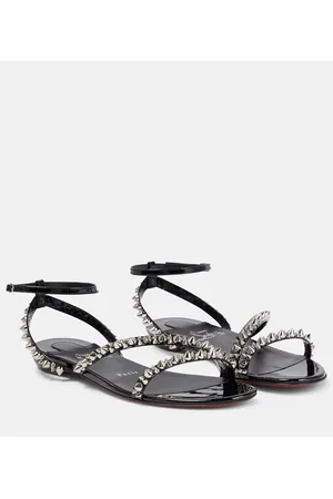 Christian Louboutin Mafaldina Spikes leather sandals