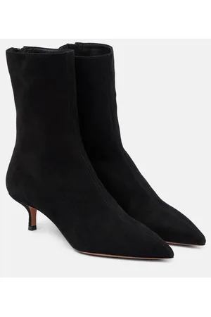 Aquazzura Montmartre 50 suede ankle boots