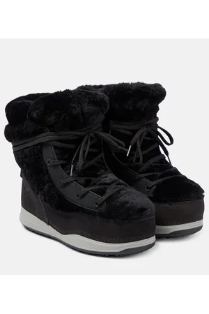 Bogner Verbier 4 suede and shearling ankle boots