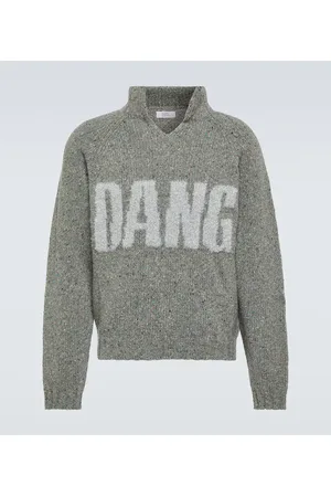 ERL Intarsia wool-blend sweater