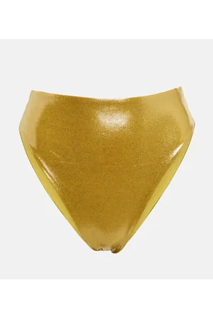 Jade Swim Incline high-rise bikini bottoms