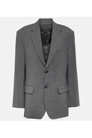 NILI LOTAN Boyfriend wool-blend blazer