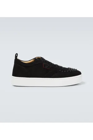 Christian Louboutin Happyrui Spikes suede sneakers