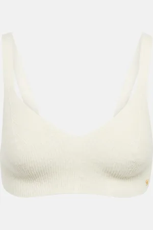 Tom Ford Cotton-blend triangle bralette