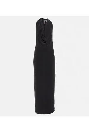 Norma Kamali Neeta jersey maxi dress