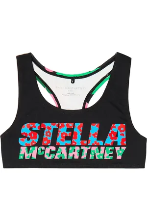 Stella McCartney Logo active crop top