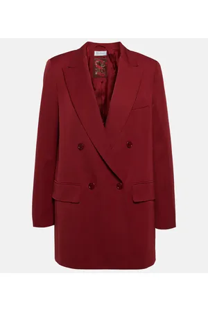 Max Mara Pevera wool and mohair blazer