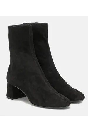 Aquazzura Saint HonorÃ© 50 suede ankle boots