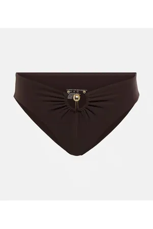 CHRISTOPHER ESBER Ruched bikini bottoms
