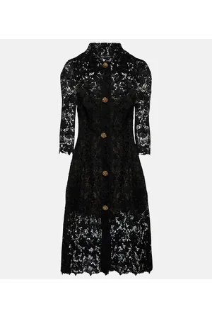 Oscar de la Renta Lace midi dress