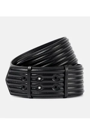 Alaïa AlaÃ¯a Padded leather belt