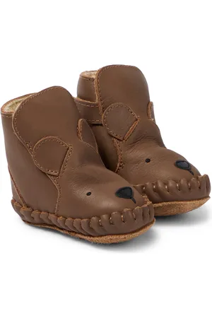 Donsje Baby Kapi Bear leather booties