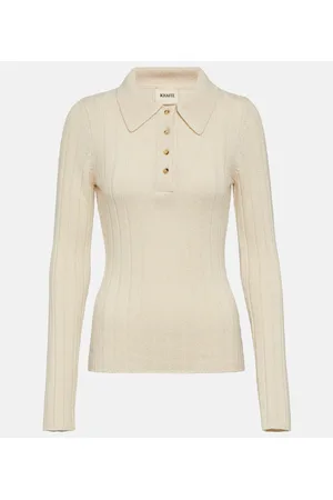 Khaite Hans ribbed-knit cashmere sweater
