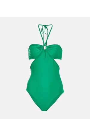 Paco rabanne Halterneck swimsuit