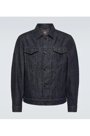 Loro Piana Neive denim and cashmere jacket