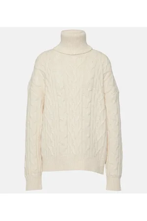 NILI LOTAN Annie alpaca-blend turtleneck sweater